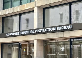 a photo of the CFPB building