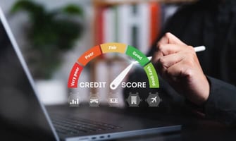 a credit meter on good graphic a credit meter on good graphic