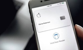 Apple digital credit card graphic Apple digital credit card graphic