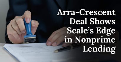 Arra Crescent Deal Shows Scales Edge In Nonprime Lending
