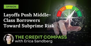 Layoffs Push Middle-Class Borrowers Toward Subprime Risk
