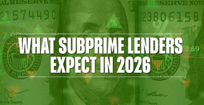 Subprime Lenders Enter 2026 With Caution As Credit Stress Stays High