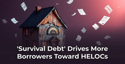 Survival Debt Drives More Borrowers Toward Helocs