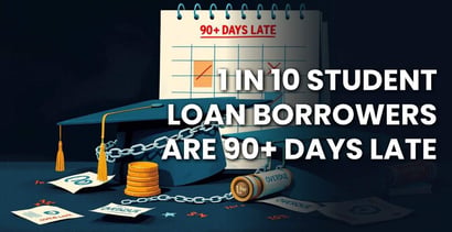 1 In 10 Student Loan Borrowers Are 90 Days Late