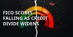 Decline of FICO Average Score Points to Two-Tier Credit Market as Borrower Gap Widens Across Demographics