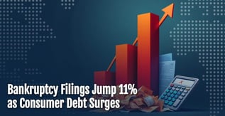 Bankruptcy Filings Jump 11% as Consumer Debt Crisis Deepens