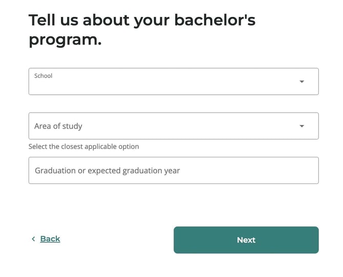 Upstart loan application step 9