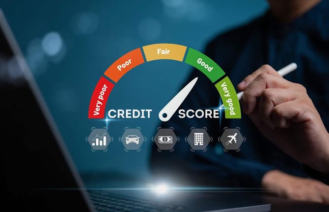 Credit report visualization Credit report visualization