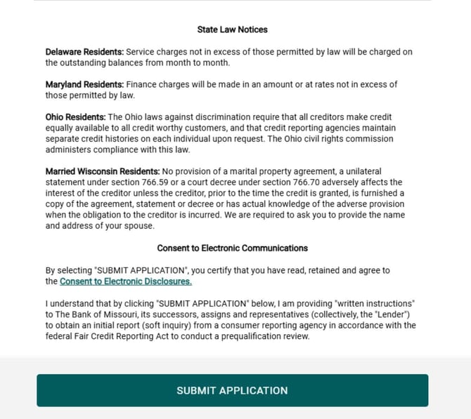 Screenshot of Aspire application step 5