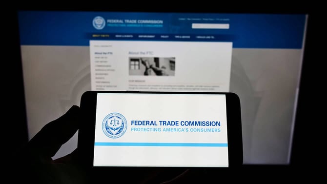 FTC display on device