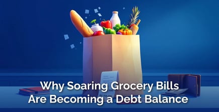 More Than 1 in 4 Americans Carry Debt After Buying Groceries