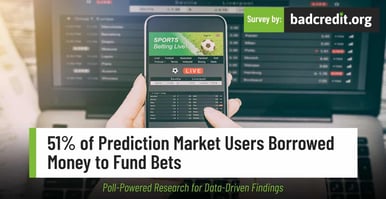 51% of Prediction Market Users Borrowed Money to Fund Bets