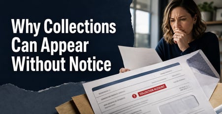4 Reasons Why Collection Accounts Can Appear Without Notice 