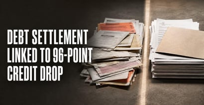 Debt Settlement May Hurt Credit Score More Than Bankruptcy