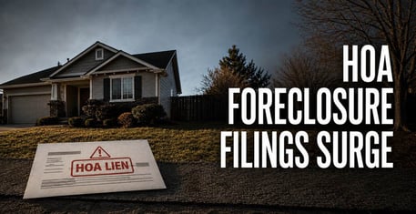 HOA Foreclosure Filings Jump Nearly 40% in Two Years