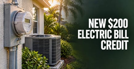 Florida Utility Offers Eligible Customers a $200 Bill Credit