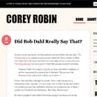 Corey Robin Corey Robin