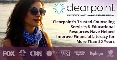 Clearpoint Helps Clients Improve Financial Literacy Clearpoint Helps Clients Improve Financial Literacy