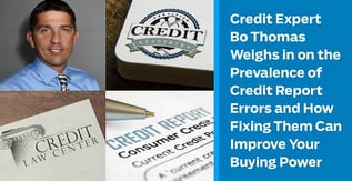 Credit Expert Bo Thomas Weighs in on the Prevalence of Credit Errors