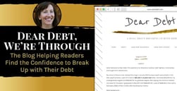 Dear Debt, We’re Through: The Blog Helping Readers Find the Confidence to Break Up with Their Debt