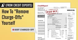 How To Remove Charge-Offs Yourself