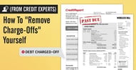 How to Remove Charge-Offs Yourself