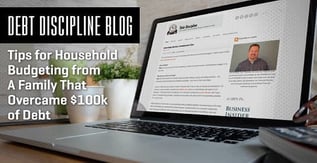 Debt Discipline Blog: Tips for Household Budgeting