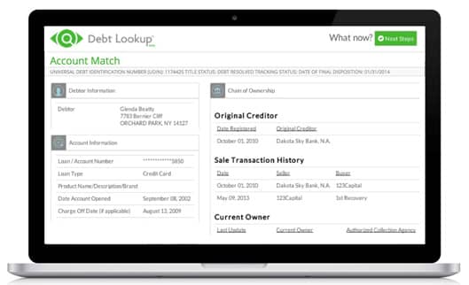 Global Debt Registry's Debt Lookup Global Debt Registry's Debt Lookup