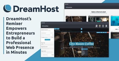 Dreamhost Remixer Build A Pro Web Presence In Minutes