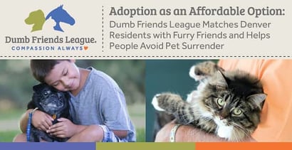 Dumb Friends League Helps Denver Residents Avoid Pet Surrender