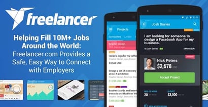 Freelancer Helping Fill Jobs Around The World