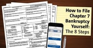 How to File Chapter 7 Bankruptcy Yourself 