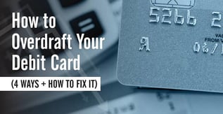 How to Overdraft Your Debit Card