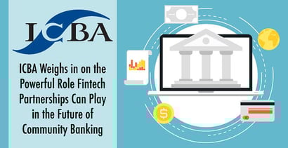 Icba Fintech Partnerships And The Future Of Community Banking Icba Fintech Partnerships And The Future Of Community Banking
