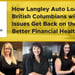 How Langley Auto Loans Helps British Columbians with Credit Issues Get Back on the Road to Better Financial Health