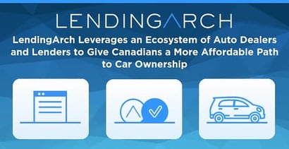 Lendingarch Gives Canadians A More Affordable Path To Car Ownership Lendingarch Gives Canadians A More Affordable Path To Car Ownership