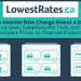 Even a 1% Interest Rate Change Makes a Difference: LowestRates.ca Gives Canadians the Tools and Education to Compare Prices on Financial Products