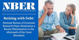 NBER Research Shows Older Americans Are Increasingly in Debt