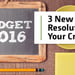 3 New Year’s Resolutions for Your Credit