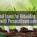Personal Loans for Rebuilding Credit with PersonalLoans.com