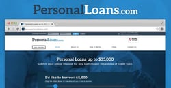 PersonalLoans.com: An Algorithm That Can Match You With a Lender in Minutes