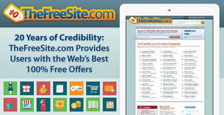 TheFreeSite.com Provides Users with the Web’s Best Free Offers
