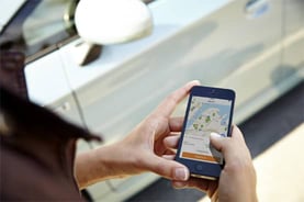 Photo of Zipcar app