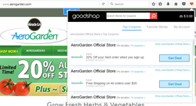 Screenshot of Gumdrop Coupon List
