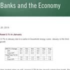Banks and the Economy Banks and the Economy