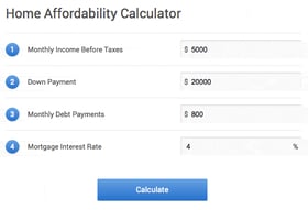 Credit Karma's Home Affordability Calculator