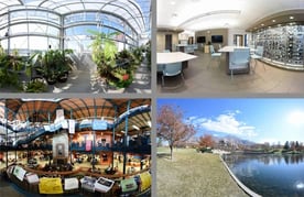 Collage of Photos from eCampusTours' Virtual Tours