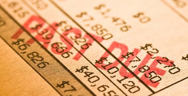 Image of a Past-Due Bill Image of a Past-Due Bill