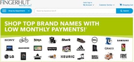 Screenshot of Fingerhut Homepage