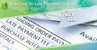 Long Late Payments Stay Credit Report